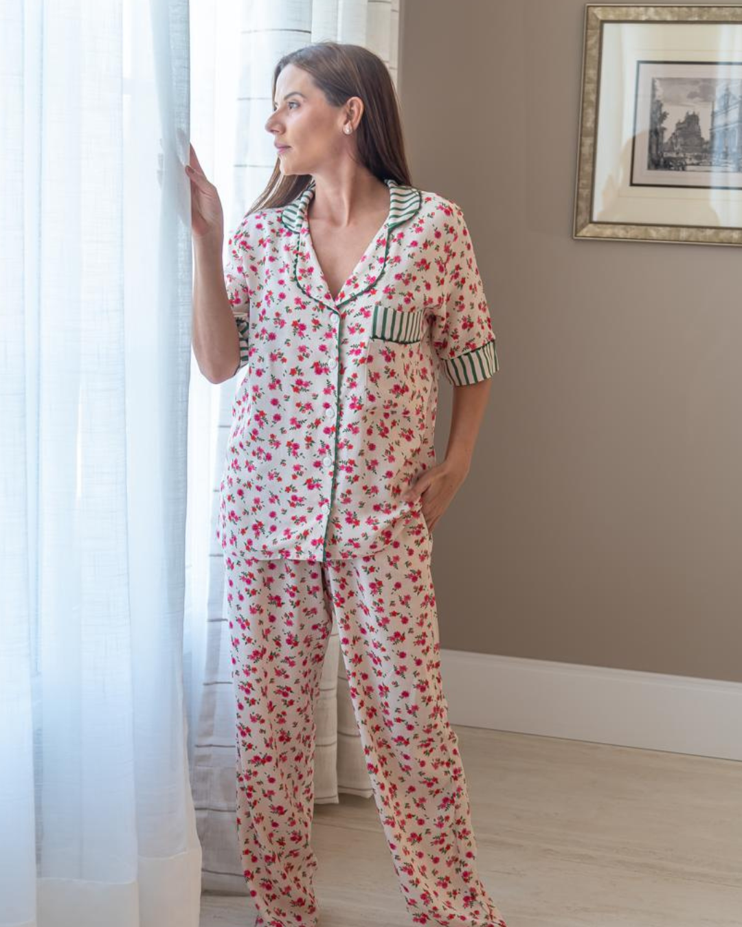 Pijama 3 Peças Bruna