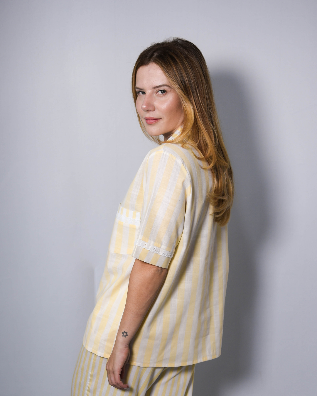 Pijama 3 Peças Malu