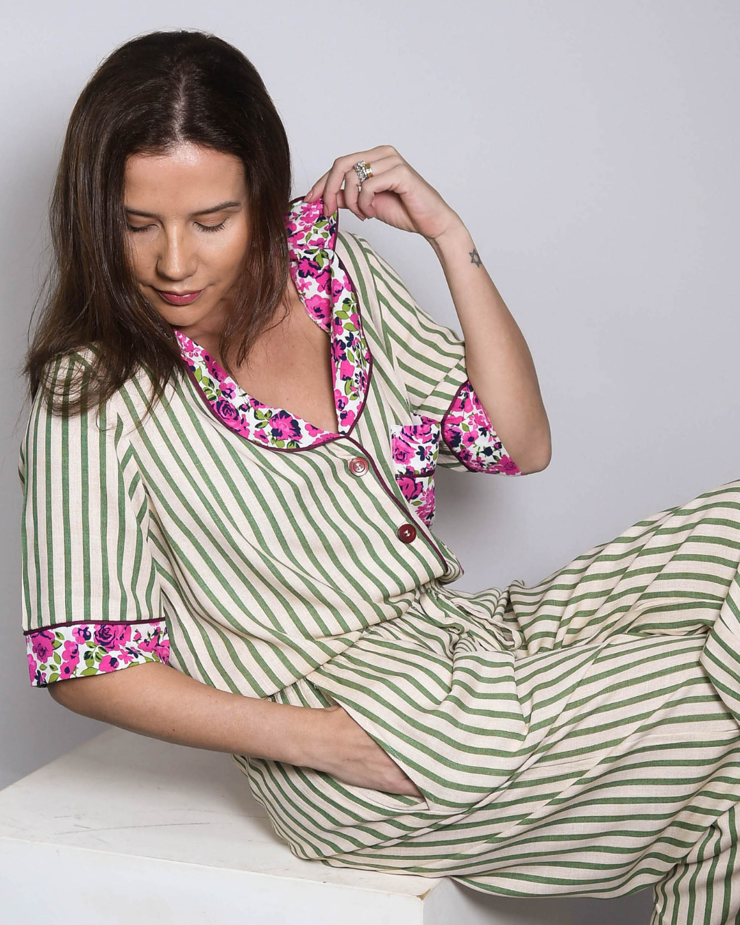 Pijama 3 Peças Barbara