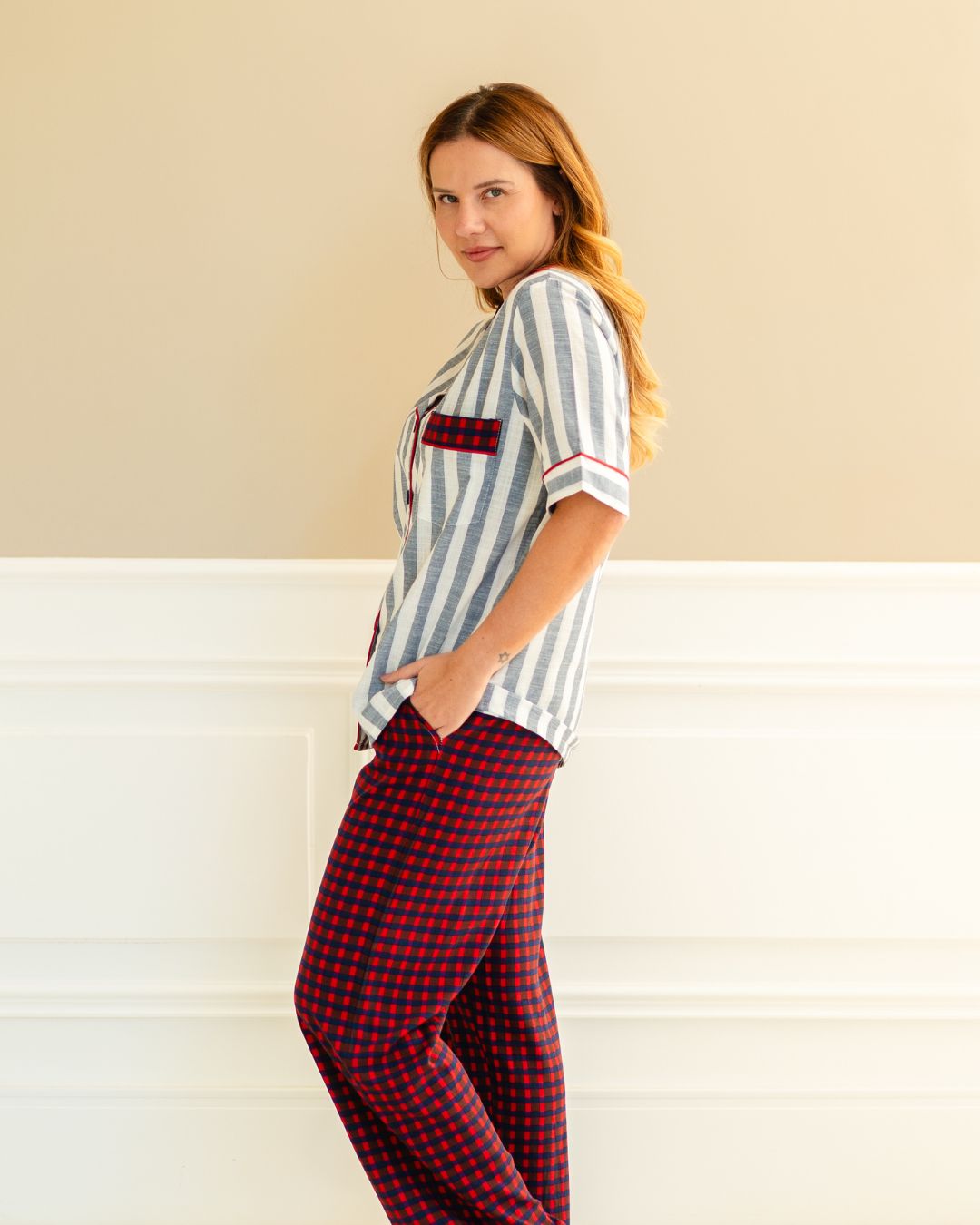 Pijama 3 Peças Duda